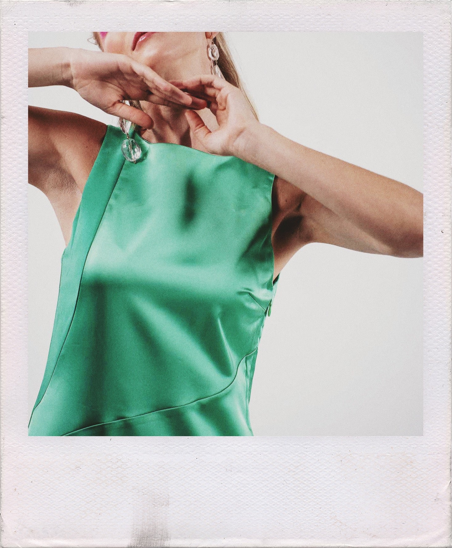 classic Dress | emerald green