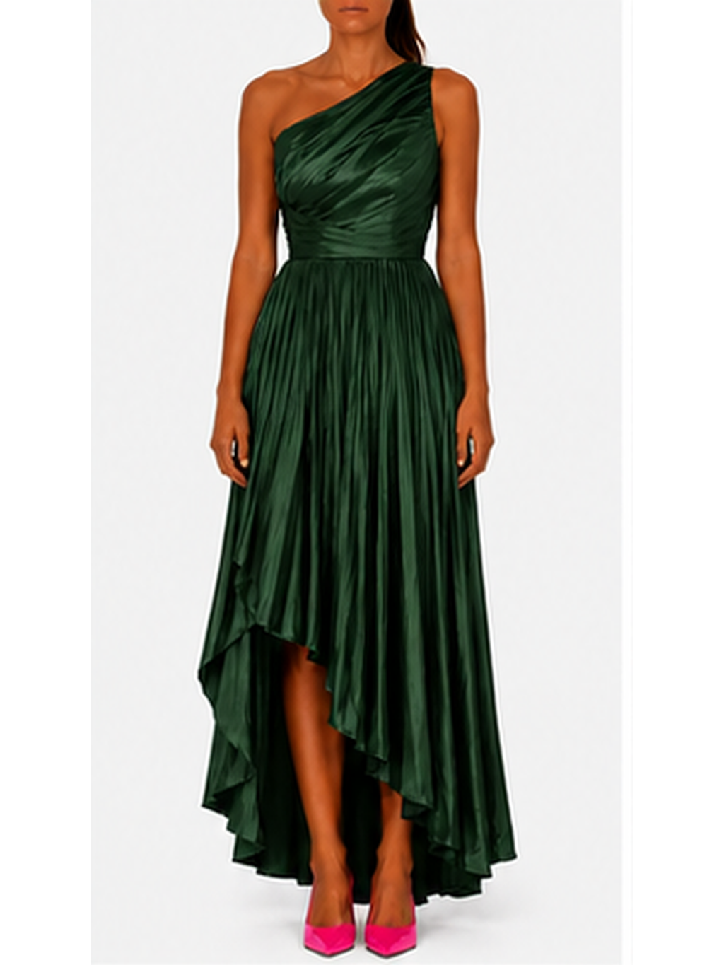 Athena Dress | dark green