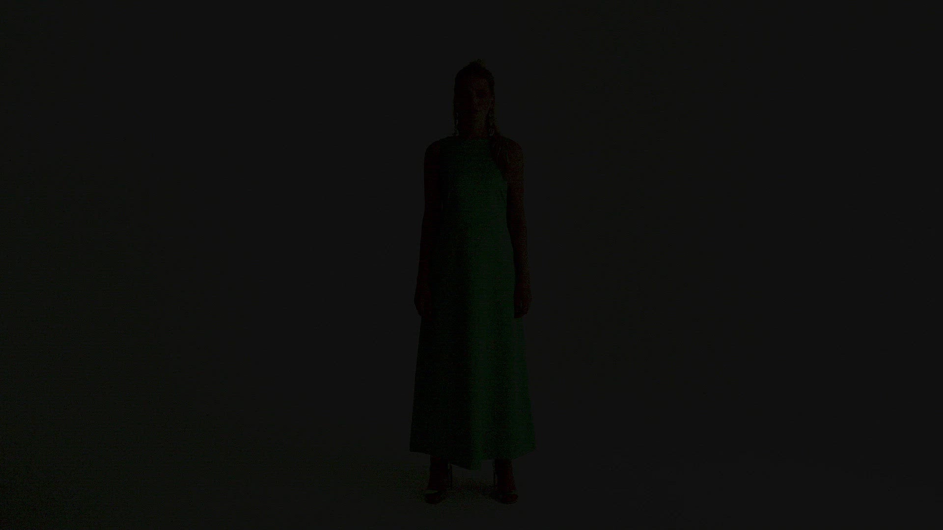 classic Dress | emerald green
