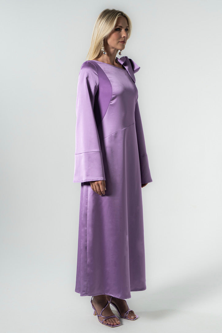 OffShoulder Dress | purple haze