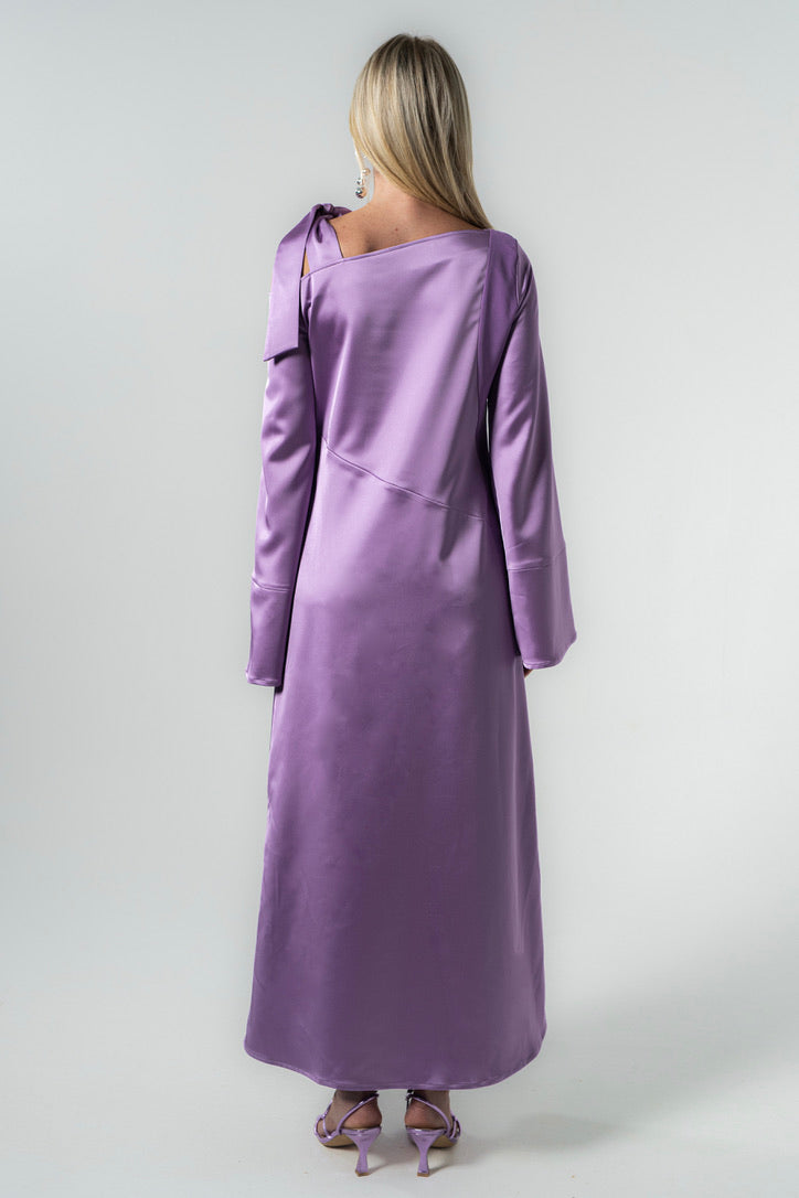OffShoulder Dress | purple haze