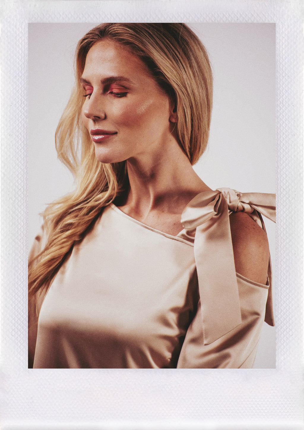 OffShoulder Dress | champagne poppin