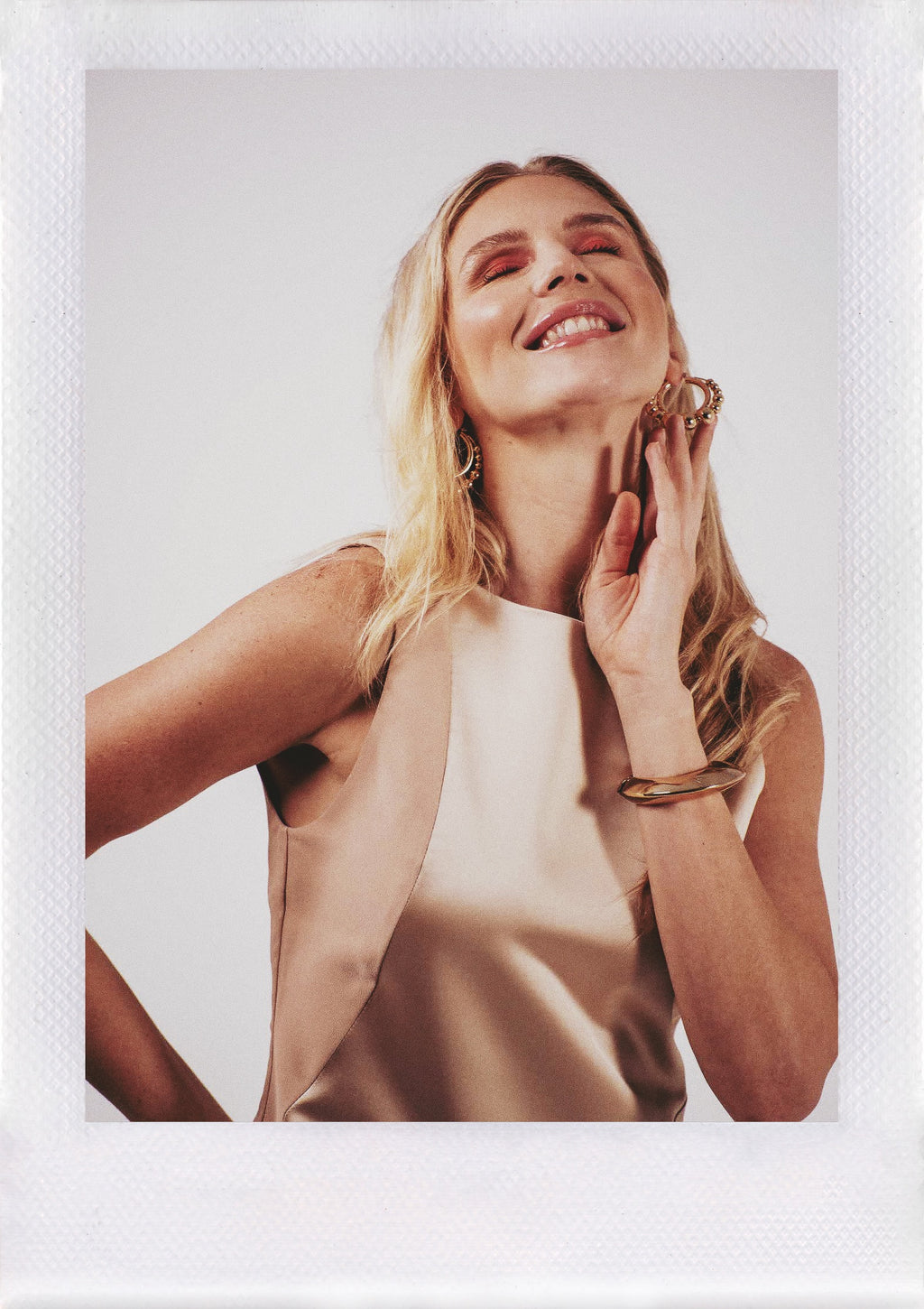 [low in stock] classic dress | champagne poppin