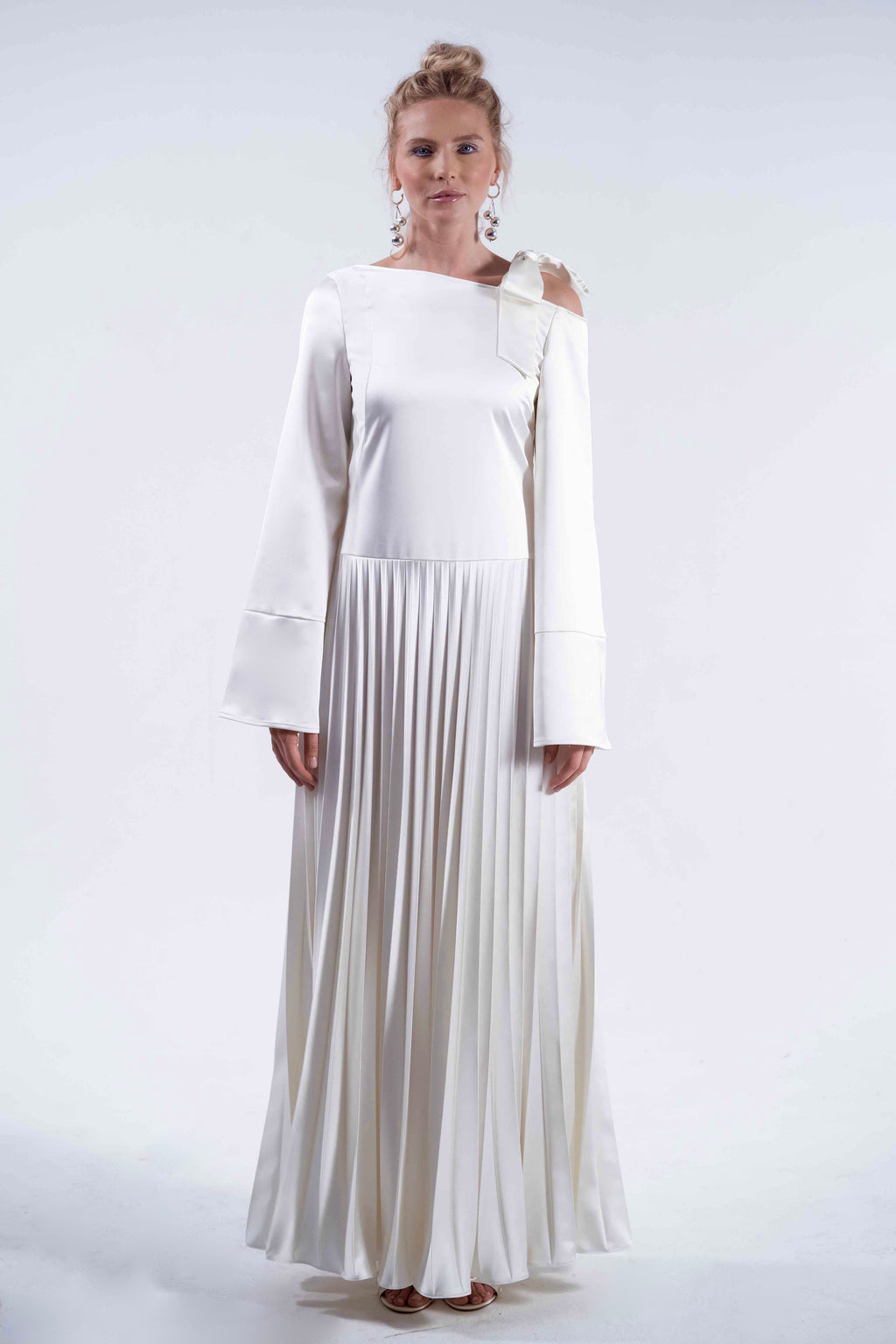Plissee Dress | milky way [limited] | low in stock