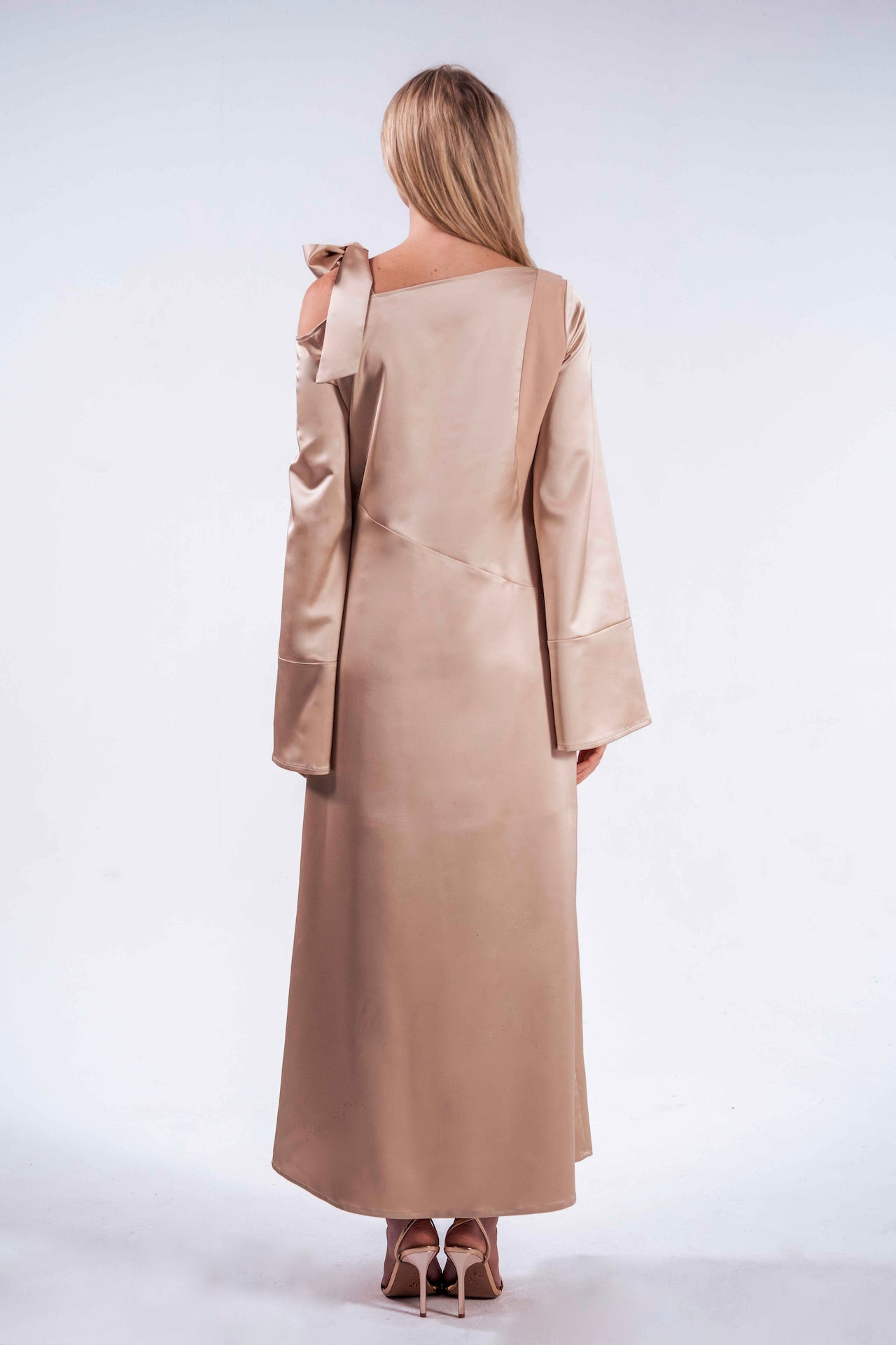 OffShoulder Dress | champagne poppin