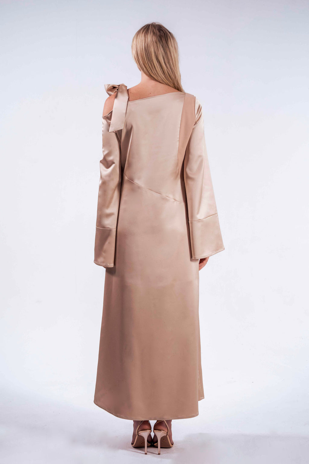 OffShoulder Dress | champagne poppin