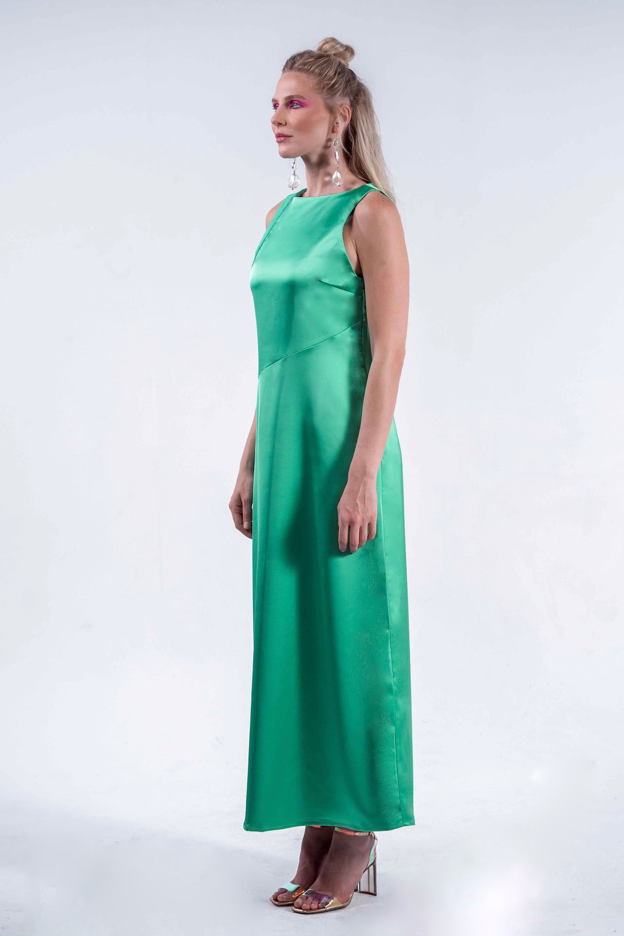 classic Dress | emerald green