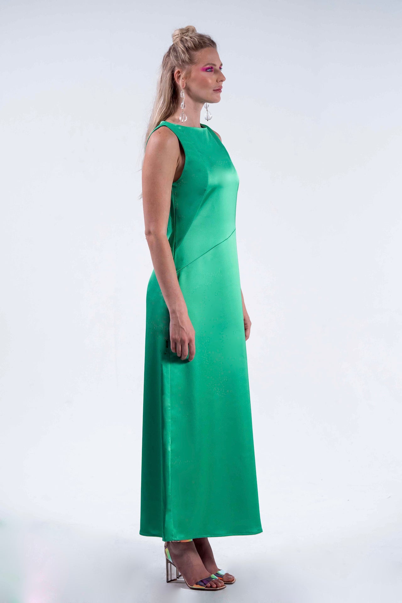 classic Dress | emerald green