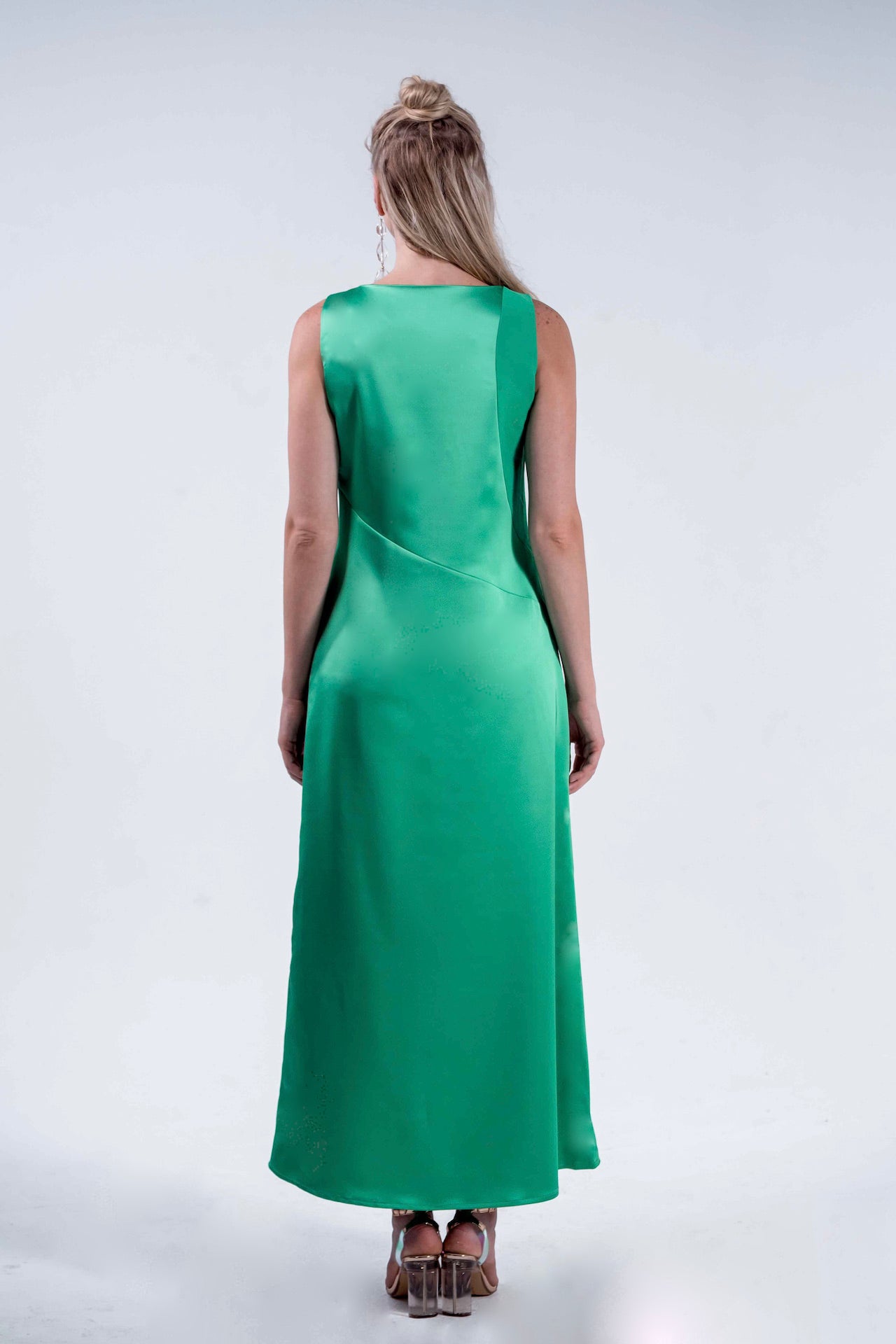 classic Dress | emerald green
