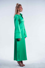 Lade das Bild in den Galerie-Viewer, OffShoulder Dress | emerald green
