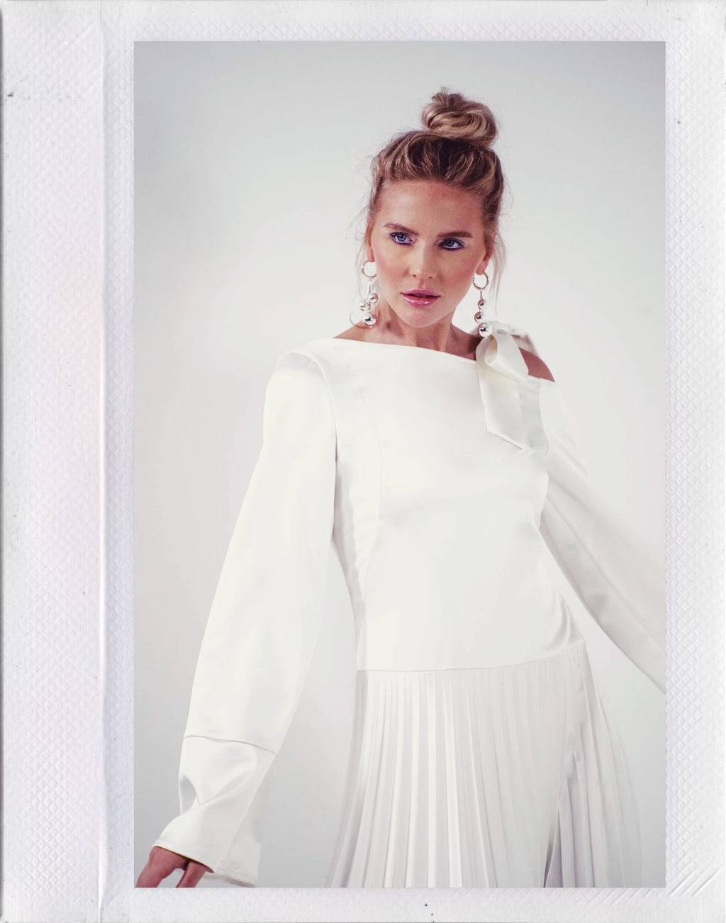 Plissee Dress | milky way [limited] | low in stock