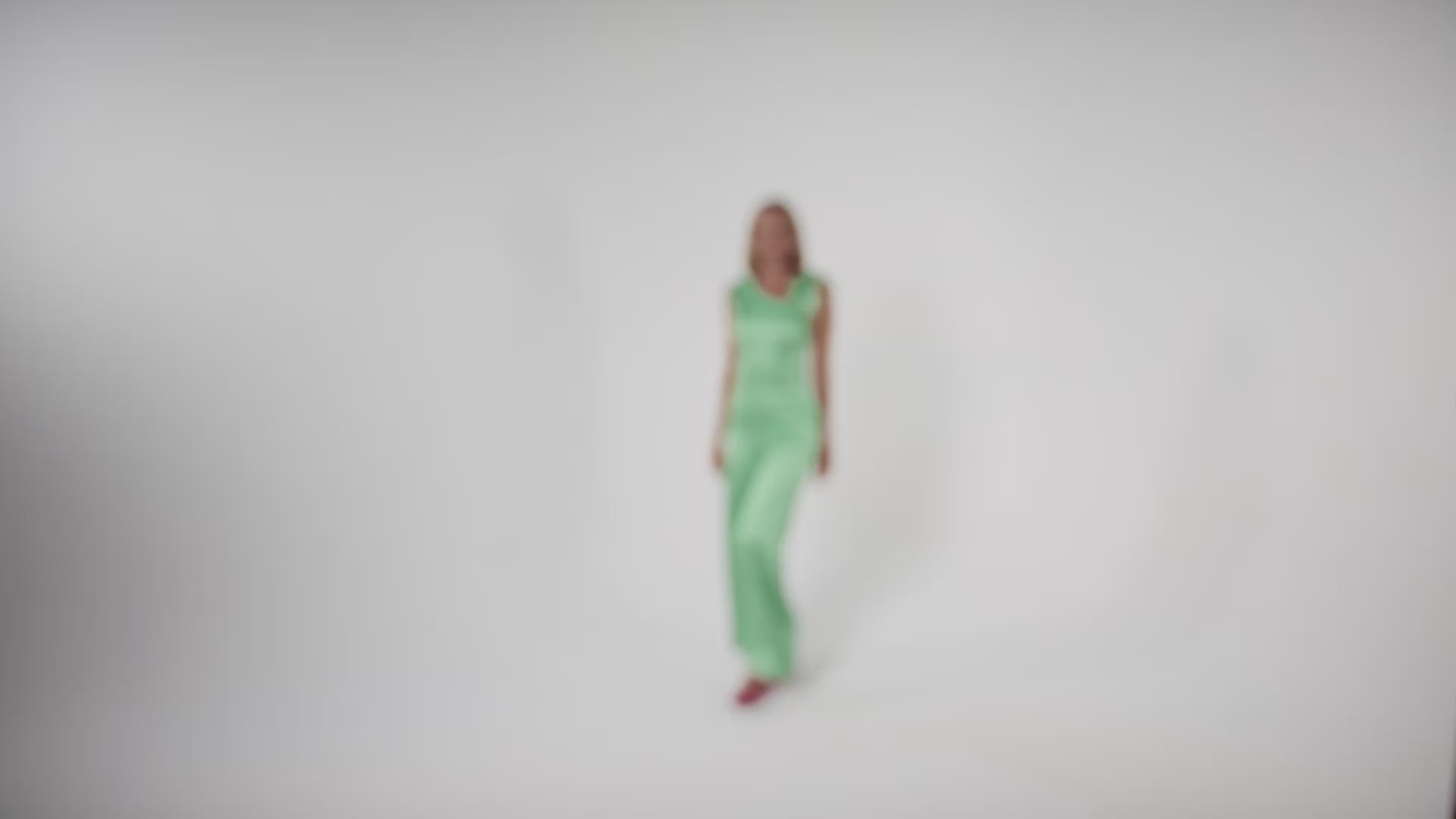 Jumpsuit | emerald green